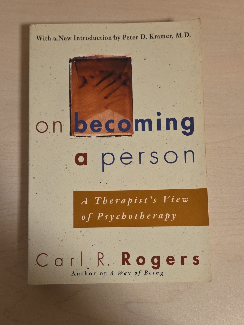On Becoming a Person by Carl R. Rogers